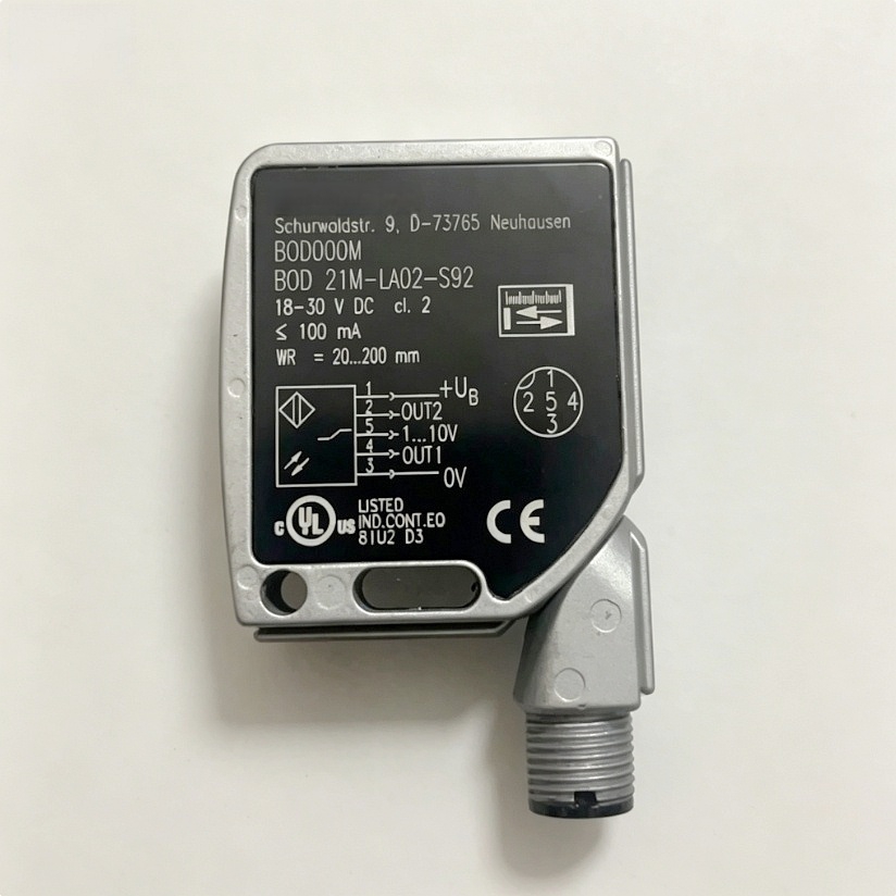Industrial Laser Displacement Sensor - BOD000R BOD 21M-LB02-S92 高精度レーザー変位センサー 4-20mA アナログ出力