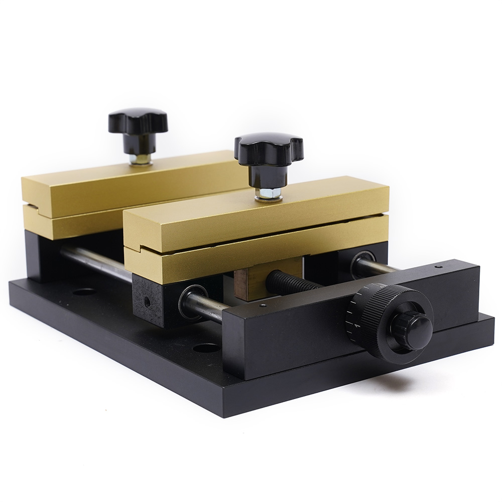Industrial Laser Alignment - レーザー切断彫刻マーキングマシン固定治具陽極酸化アルミニウム合金片側固定スライドクランプ皿穴付き取り付け穴付きM5 M6ネジ対応工業用レーザー機器ワークピースクランプツール