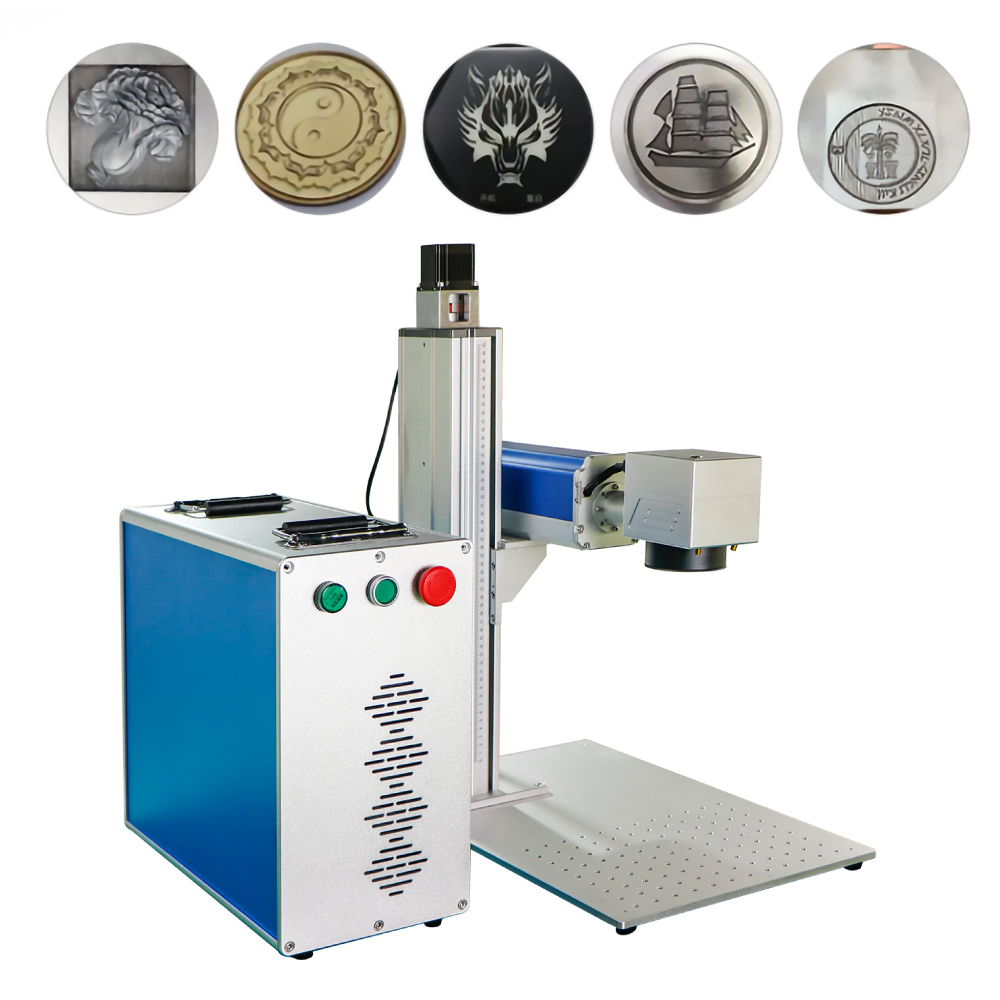 Industrial Laser Engraving Machine For Metal - レイカス ファイバーレーザー彫刻機 2.5D レリーフ深彫り 工業用マーキング 金属