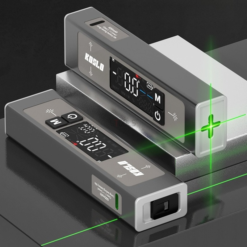 デュアルレーザーデジタル傾斜計ポータブル電子角度計レーザーレ - Industrial Laser Alignment のレビューと価格