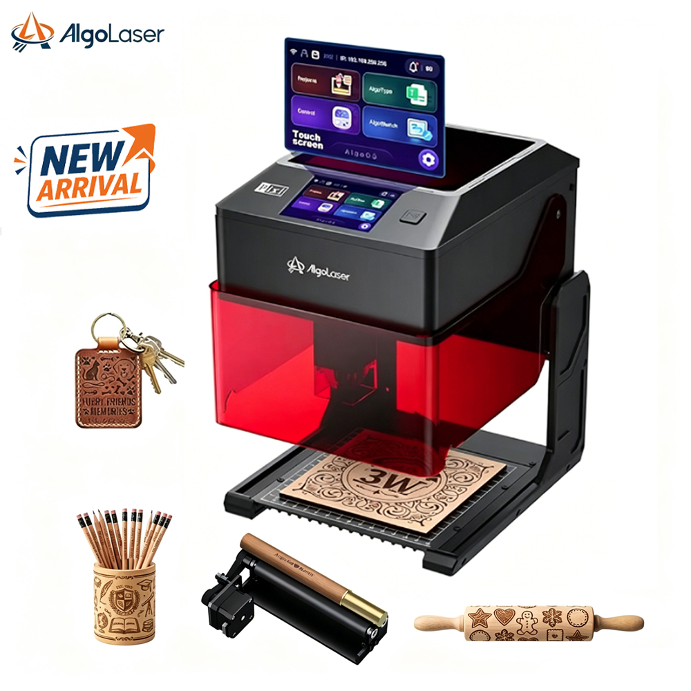 AlgoLaser ミニポータブル 5W レーザー彫刻機・カ - Industrial Acrylic Laser Cutter のレビューと価格