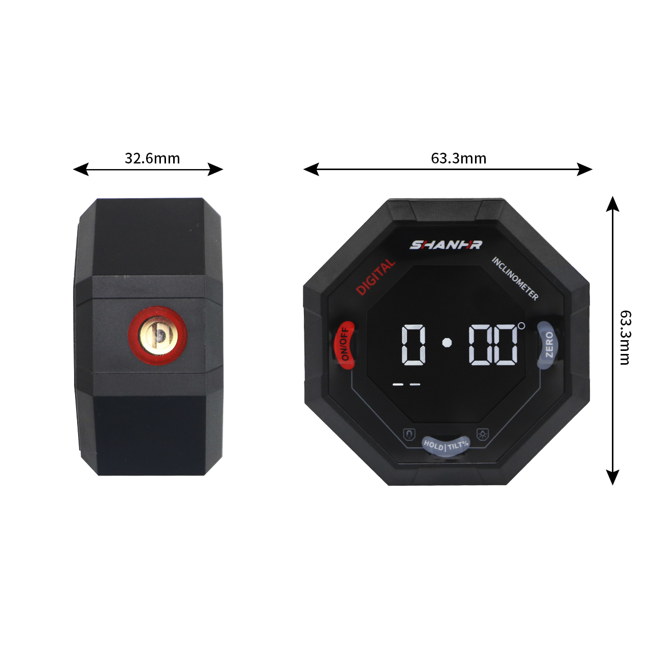 SHANHR オクタゴンデジタル角度計、4面レーザー、9面強 - Industrial Laser Alignment のレビューと価格