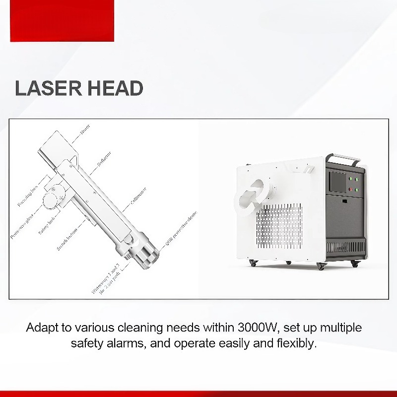 産業用ハンドヘルドレーザークリーナー、産業用表面処理用、20 - Industrial Laser Machines のレビューと価格