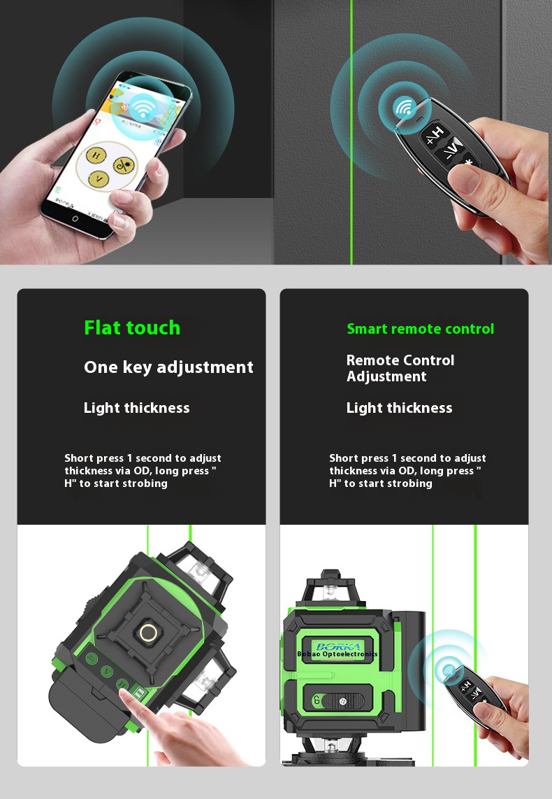 4D16ライングリーンレーザーレベル屋外用高精度電気表示工業 - Industrial Laser Projector のレビューと価格