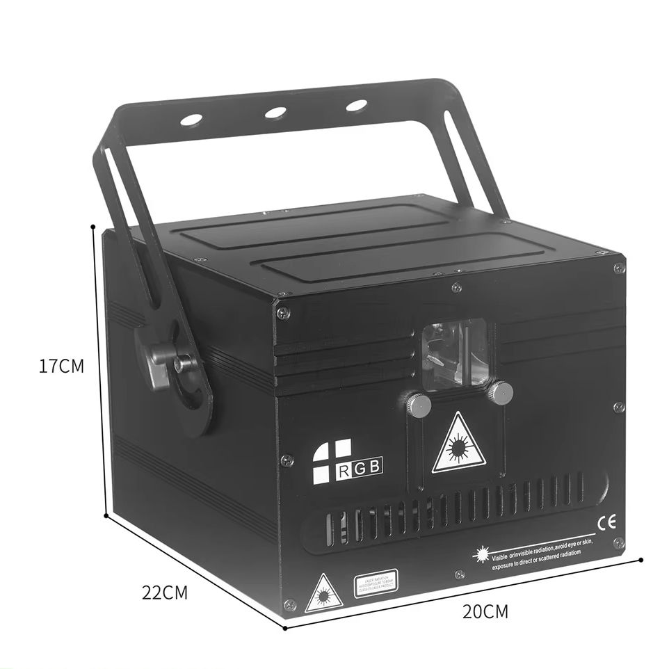 YUER RGB レーザー 1 ワット 2 ワット 3 ワッ - Industrial Laser Projector のレビューと価格