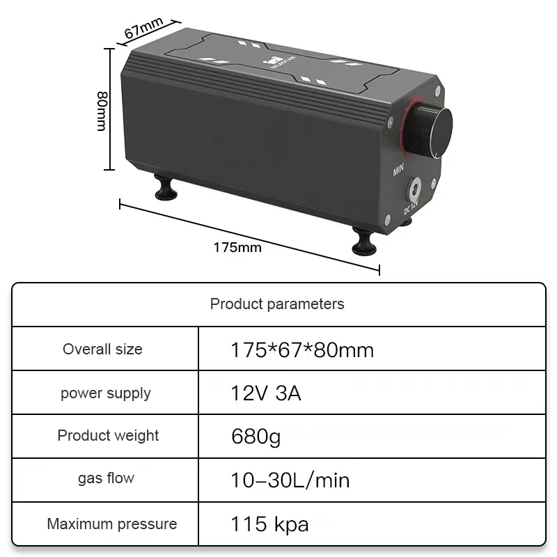 エアアシストコンプレッサー レーザーエアアシストポンプ 10 - Industrial Acrylic Laser Cutter のレビューと価格