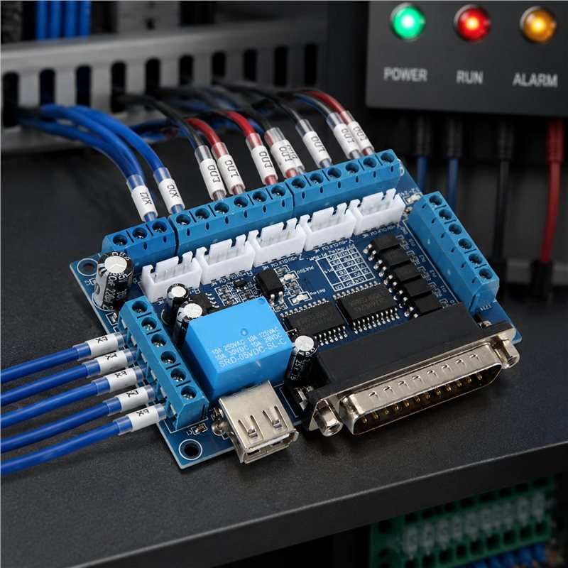 A84Eドライバーボード MACH3彫刻機 5軸CNCブレー - Breakout Board Mach3 のレビューと価格
