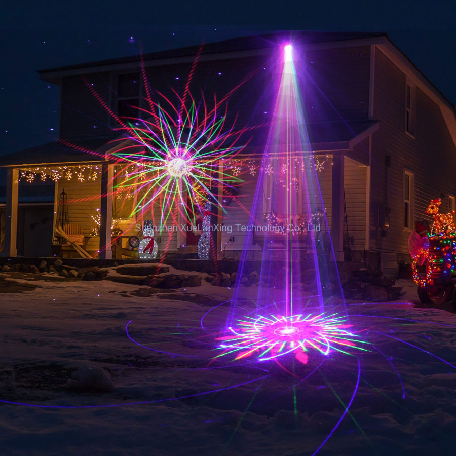 ESHINY-RGBレーザー景観ライト,60パターンプロジェ - Industrial Laser Projector のレビューと価格