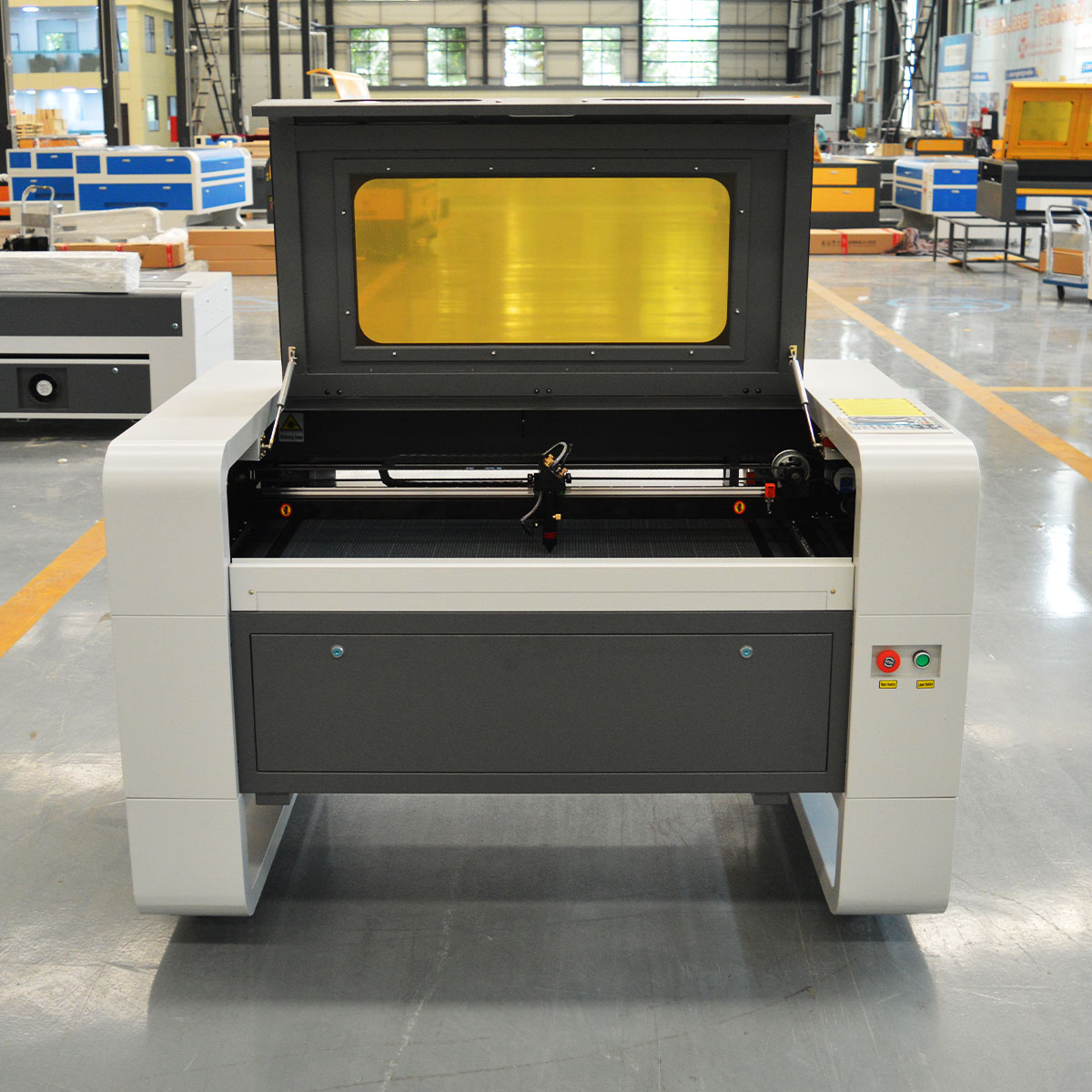 工業用レーザーカッター 6090 60/80/100/130 - Industrial Acrylic Laser Cutter のレビューと価格