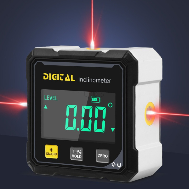 アップグレードされた3面リニアレーザー磁気電子角度計高精度デ - Industrial Laser Alignment のレビューと価格