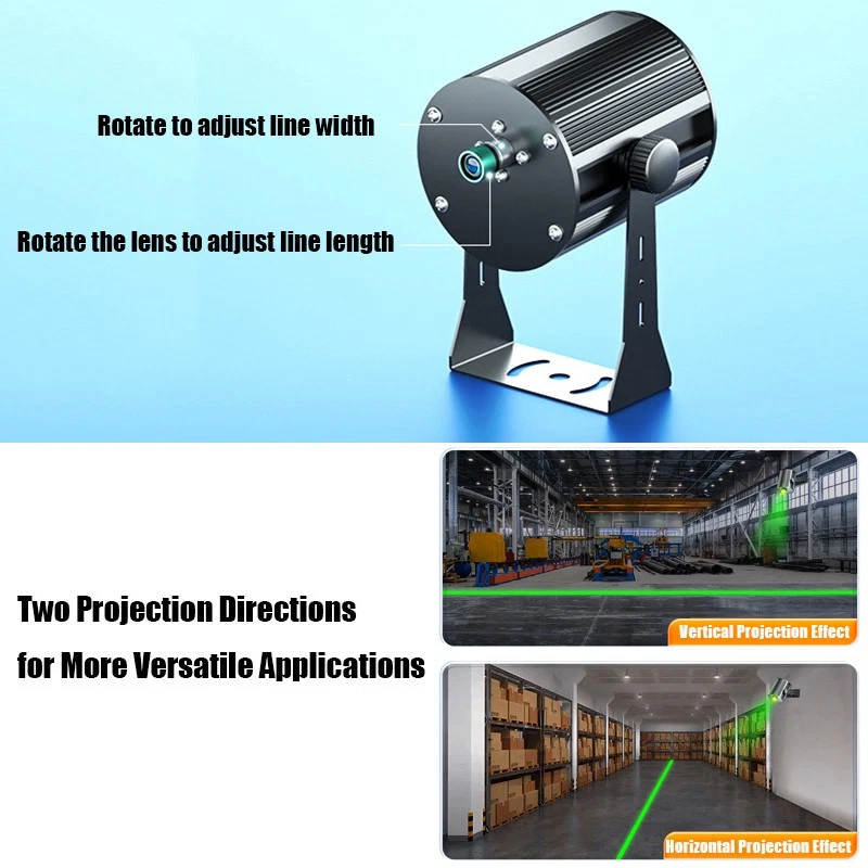 工業用レーザー投影ライト警告標識歩道レーザーラインスポットラ - Industrial Laser Projector のレビューと価格